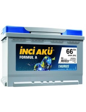 12 Volt 66 Amper İnci Fomul A Taurus  Alçak 