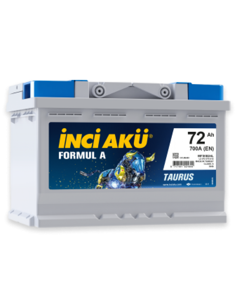 12 Volt 72 Amper İnci Formul A Taurus 